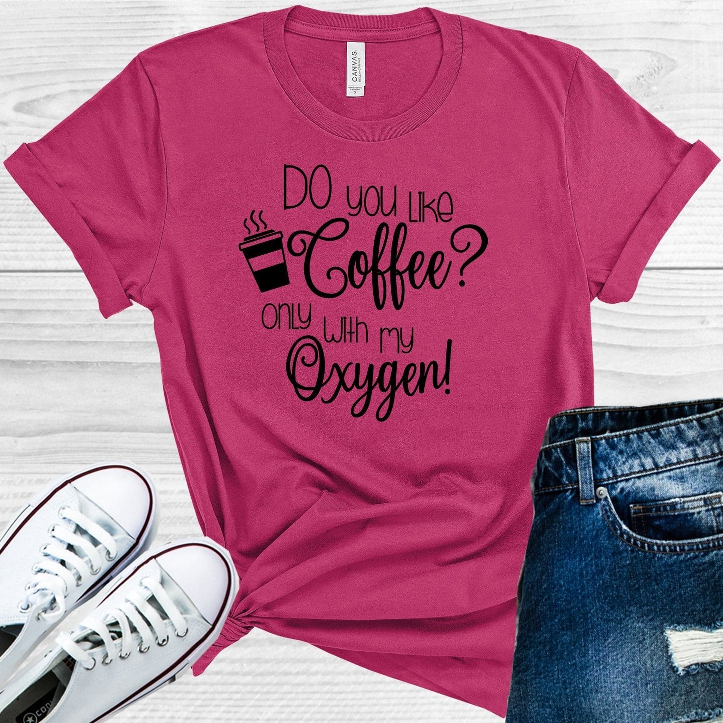 Gilmore Girls: Do You Like Coffee Only With My Oxygen Graphic Tee