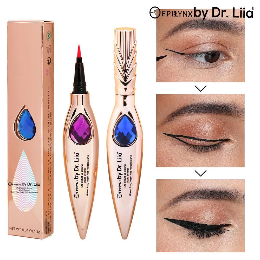 Limited Spring Edition Liquid Eyeliner - Waterproof & Smudge-Proof