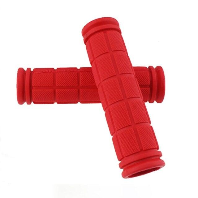 Colorful Cycling Handlebar Cover Bicycle Scooter Handle Bar Rubber Soft Durable Non-Slip End Grip Mountain Road Bicycle Handlebar Grips Specialized Replacement Bike Grips For Beach Scooter Mountain Bicycle