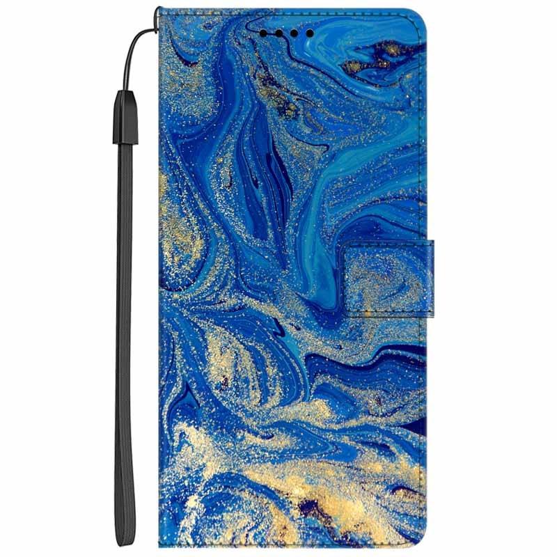 Colorful Marble Flip Leather Case For iPhone 11 12 13 Pro Max Cover iPhone12 Mini iphone12 iphone13 13pro Wallet Stand Marble Phone Covers Marble Flip Leather Phone Case Magnetic Kickstand Protective Cover