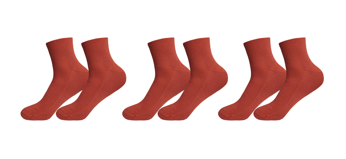 tittimitti® 100% Organic Combed Cotton Luxury Men's Socks. 3 Pairs. Made in Italy.