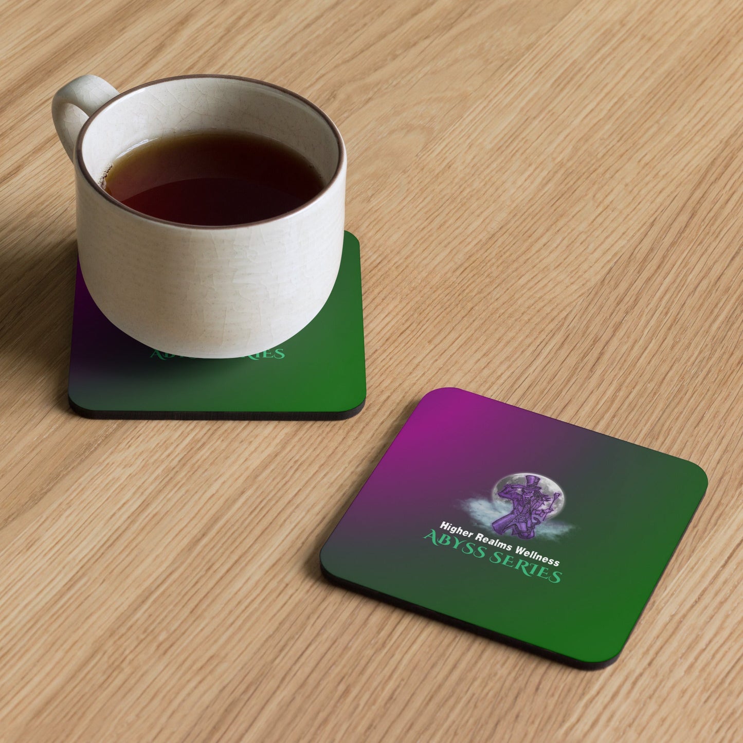 Voodoo Witch Doctor Cork-Back Coaster-0