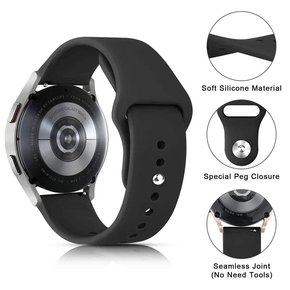 COROS Silicone Watch Band Replacement Strap - Durable Sport Strap, Comfortable