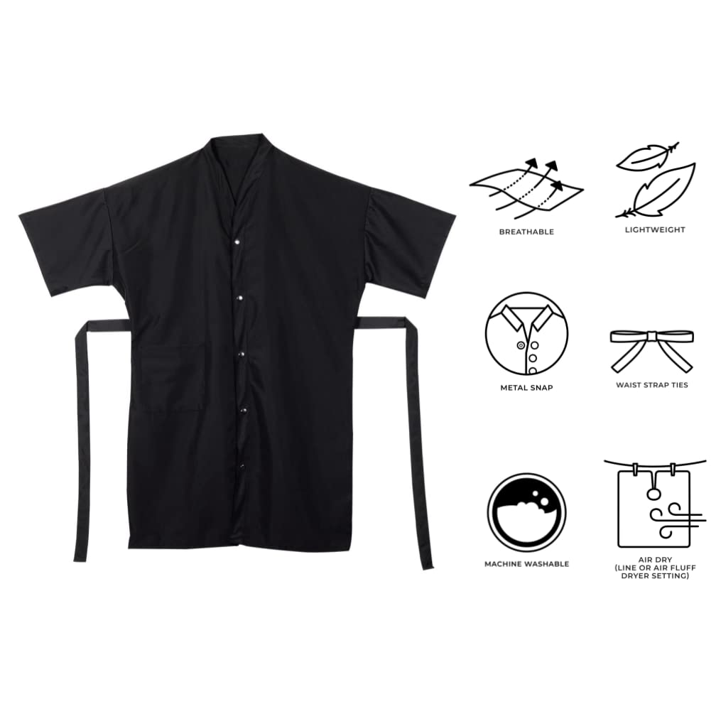 Cricket Preview Stylist Lightweight Microfiber Cover Up Black