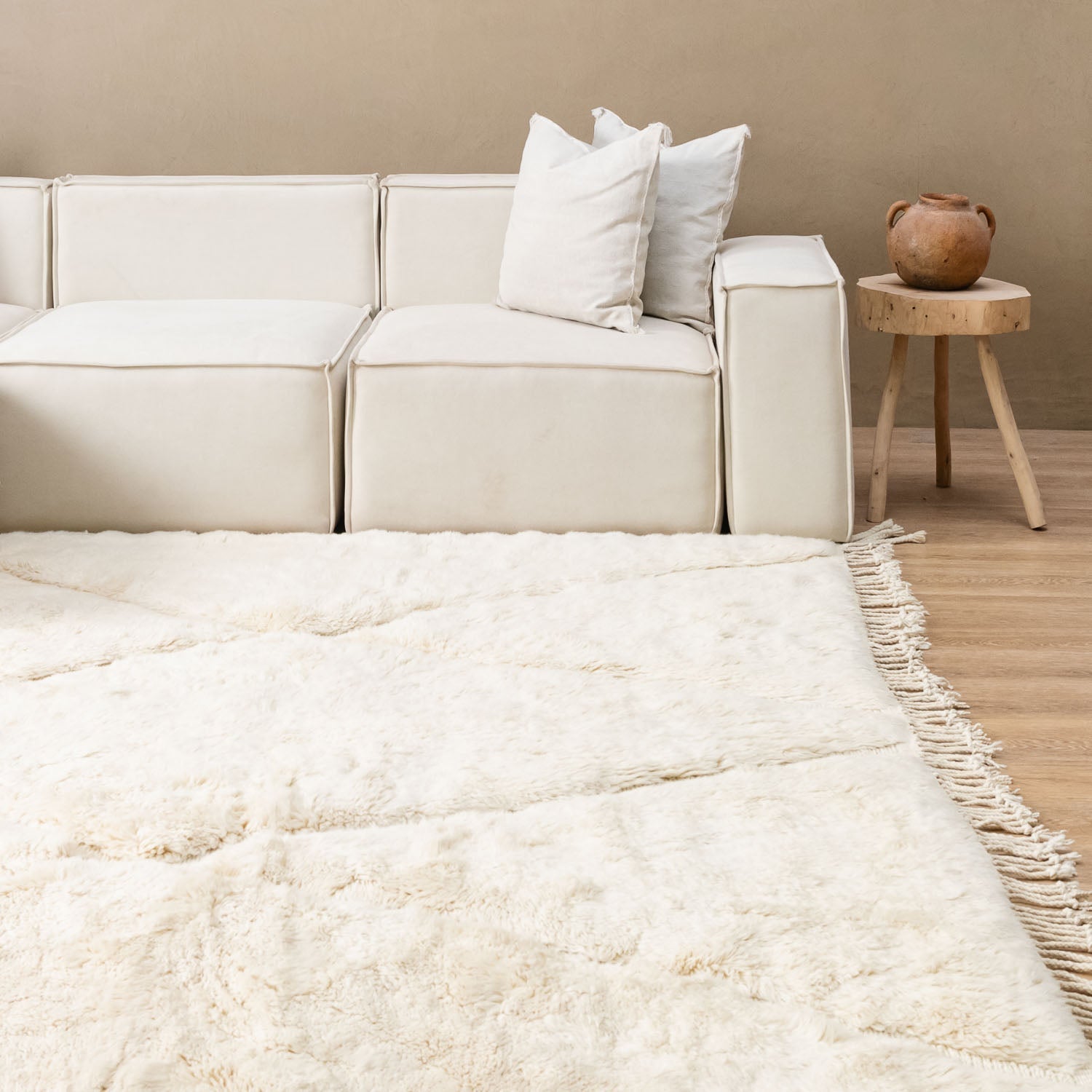 Cross-Roads - Luxury Shag Moroccan Rug-1