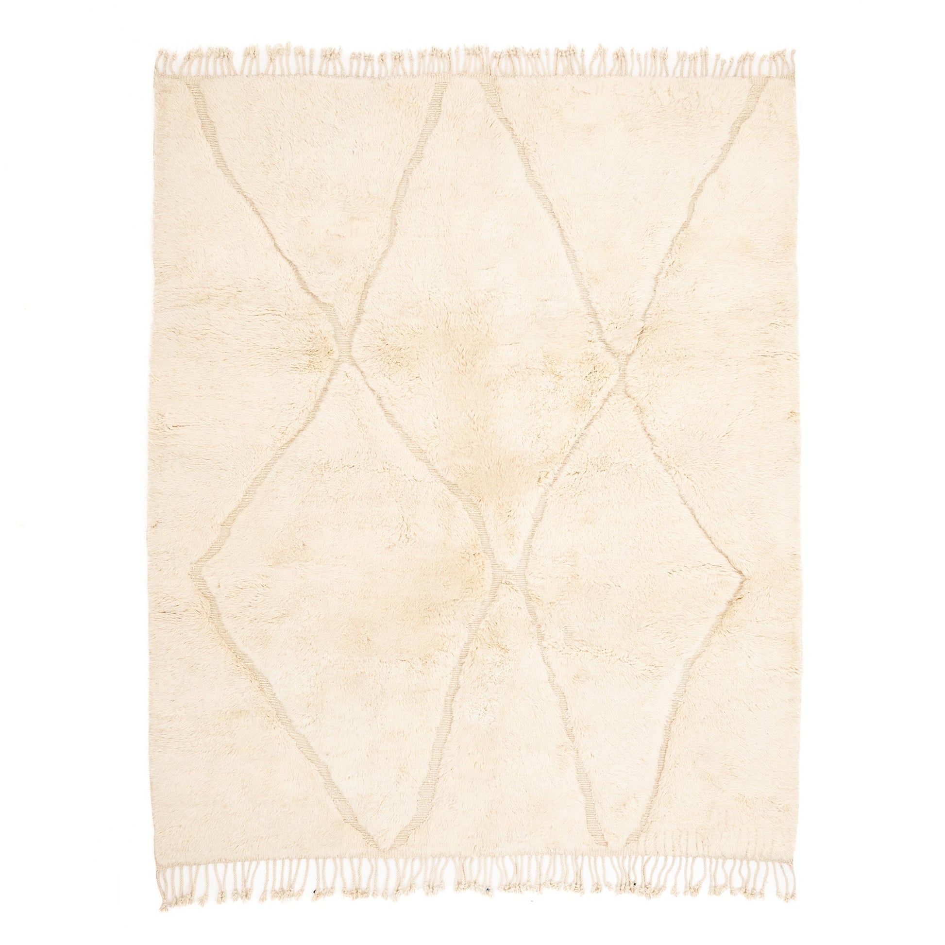 Cross-Roads - Luxury Shag Moroccan Rug-0