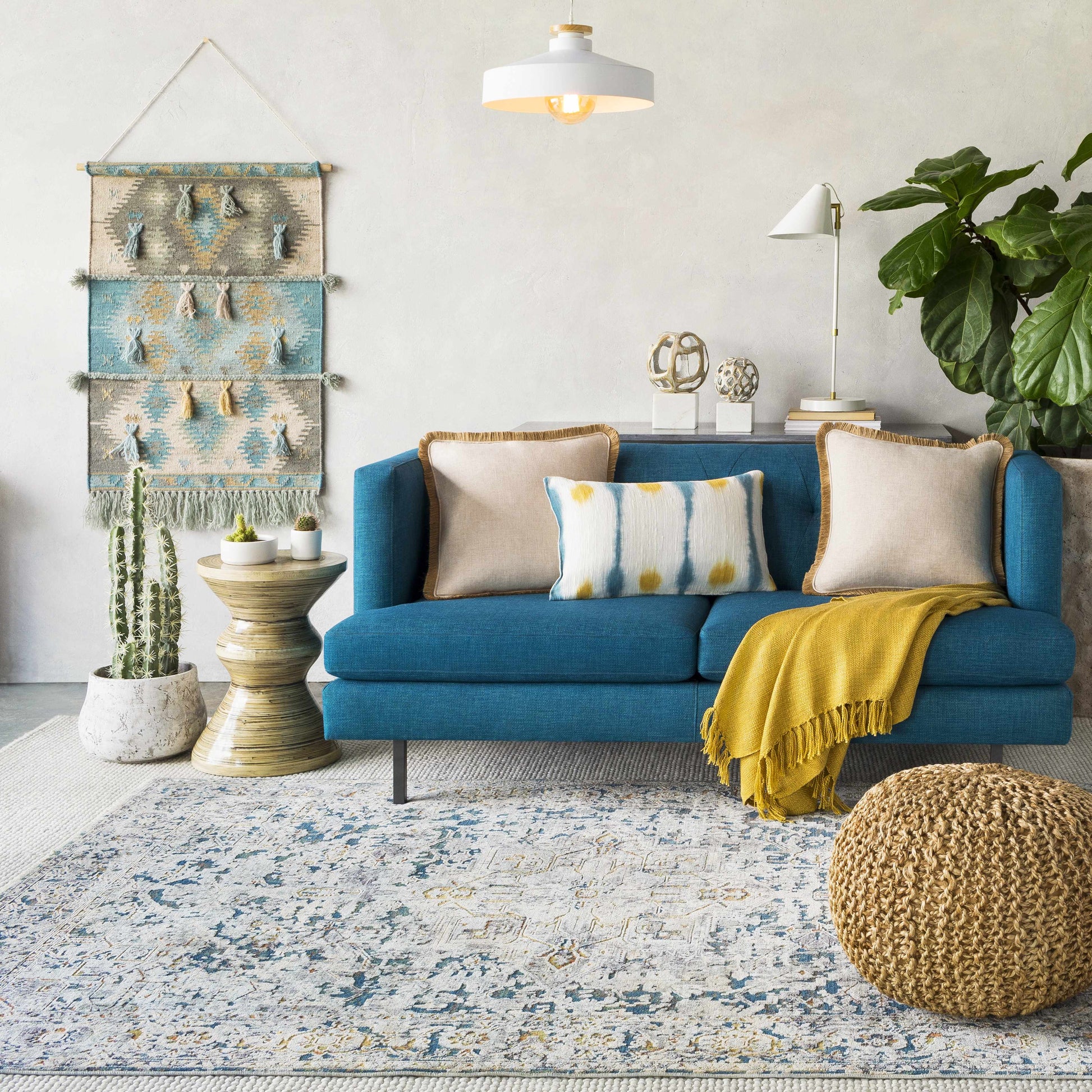 Cuckfield Textured Luxury Rug-2