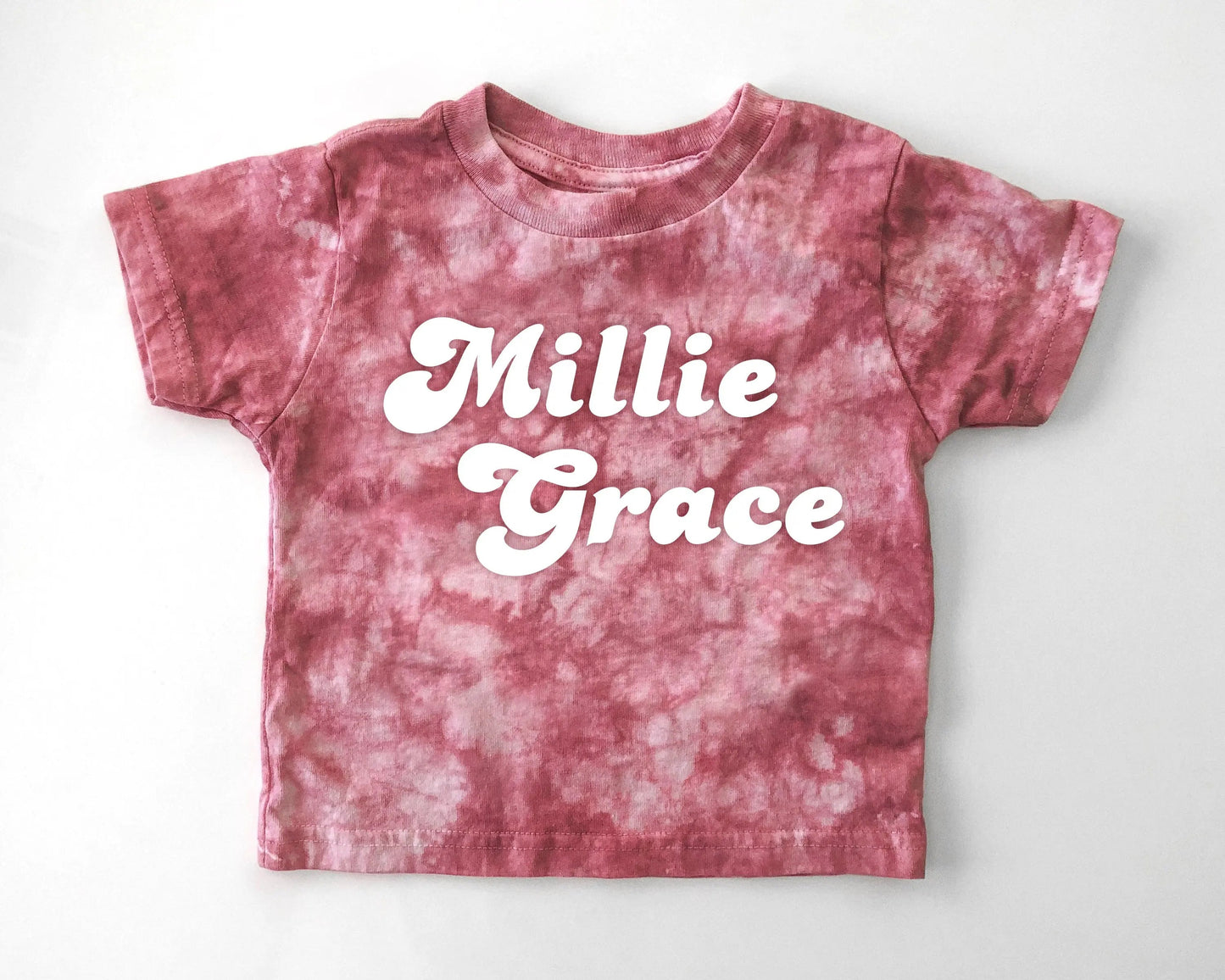 Personalized Tie Dye Baby or Toddler Outfit