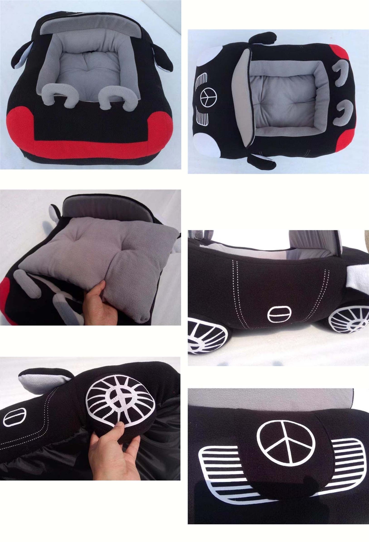 Dog bed car