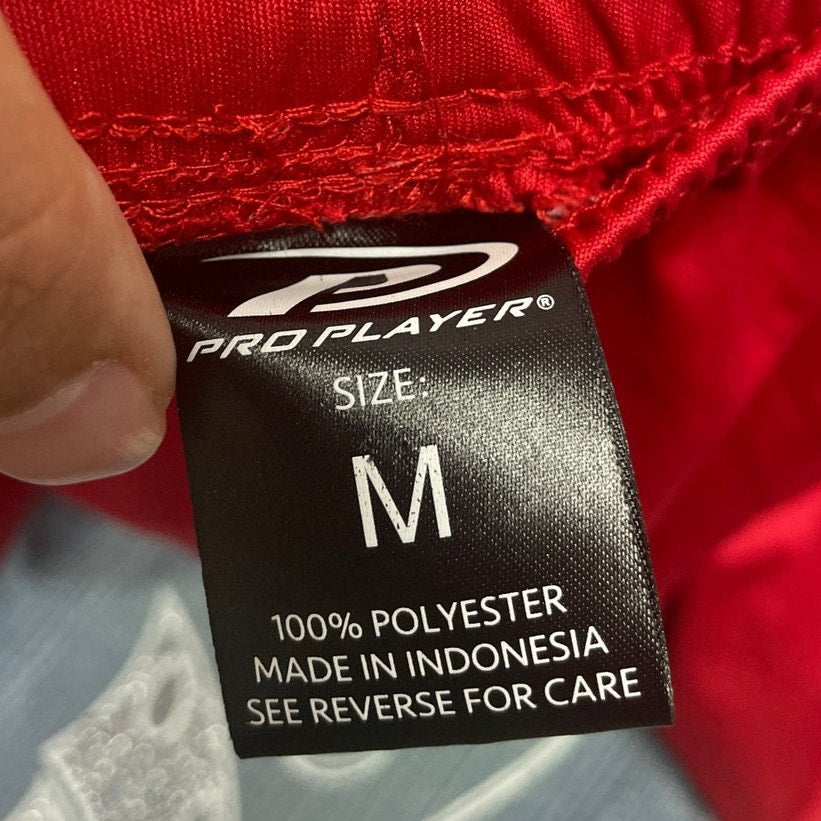 Proplayer Mens Medium 100% Polyester Drawstring Elastic Waist Athletic Shorts