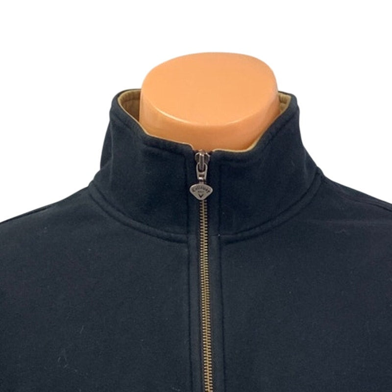 Callaway Golf Mens XXL 1/4 Zip Long Sleeve PolyCotton Pullover Sweatshirt Shirt