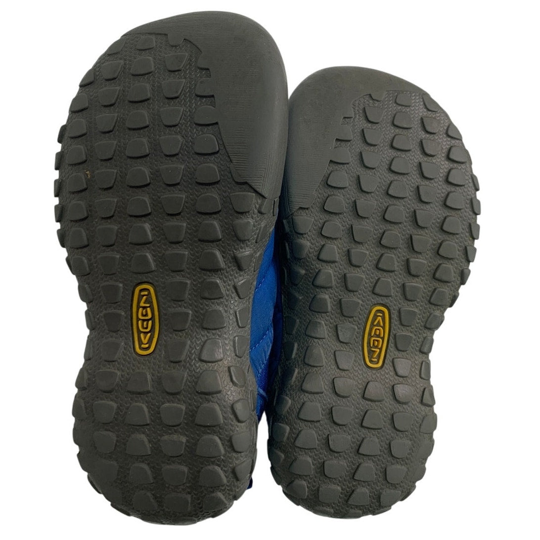 Keen Little Boys Size 13 Blue Quilted Non Slip Slide On Machine Washable Shoes