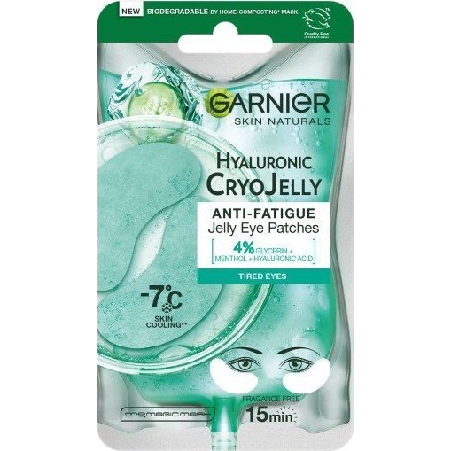 GARNIER Cryo Jelly Textil szemmaszk hűsítő hatással -7°C 5 g (3600542500517)-0