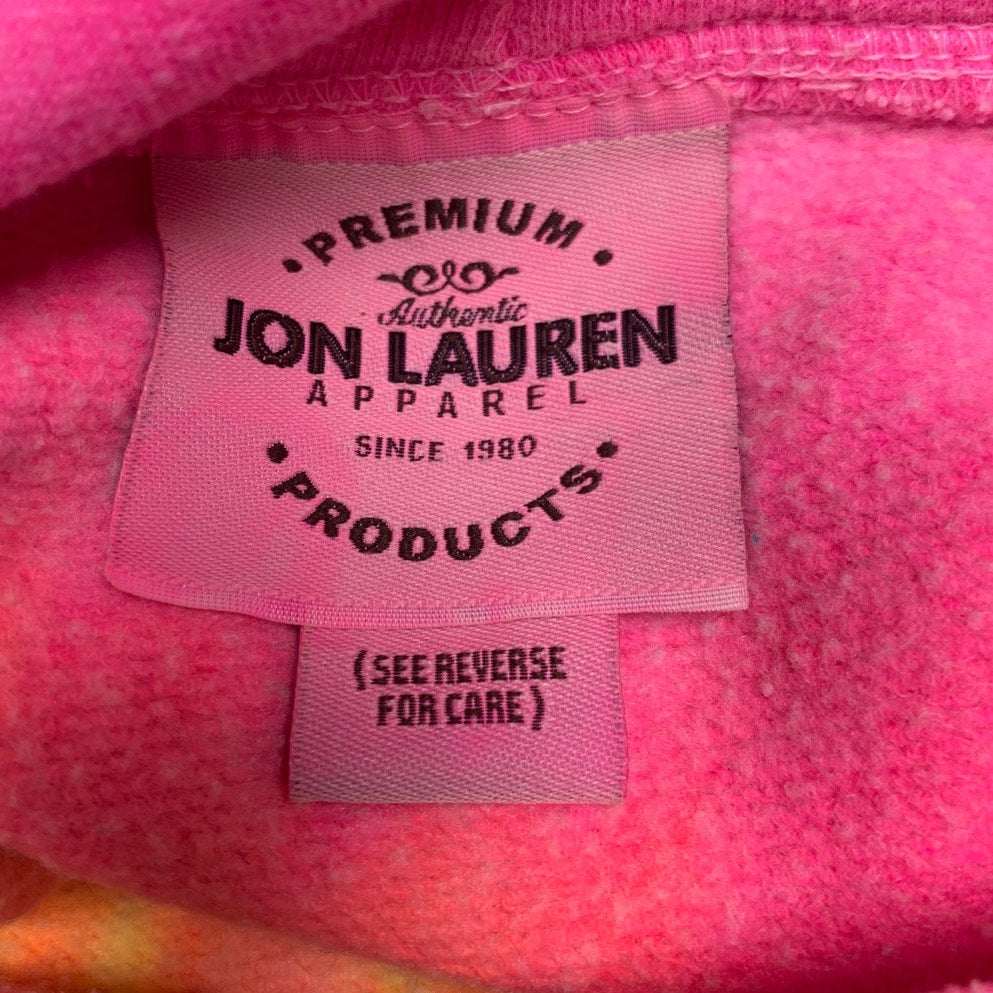 Jon Lauren Girls XS Tie Dye My First Seaside Tee Long Sleeve Hoodie Sweatshirt
