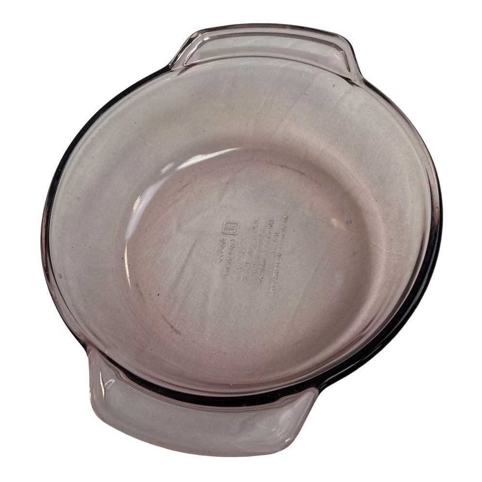 Anchor Ovenware Cookware 1.5QT Microwave Oven Safe Casserole 8" Round Glass Dish