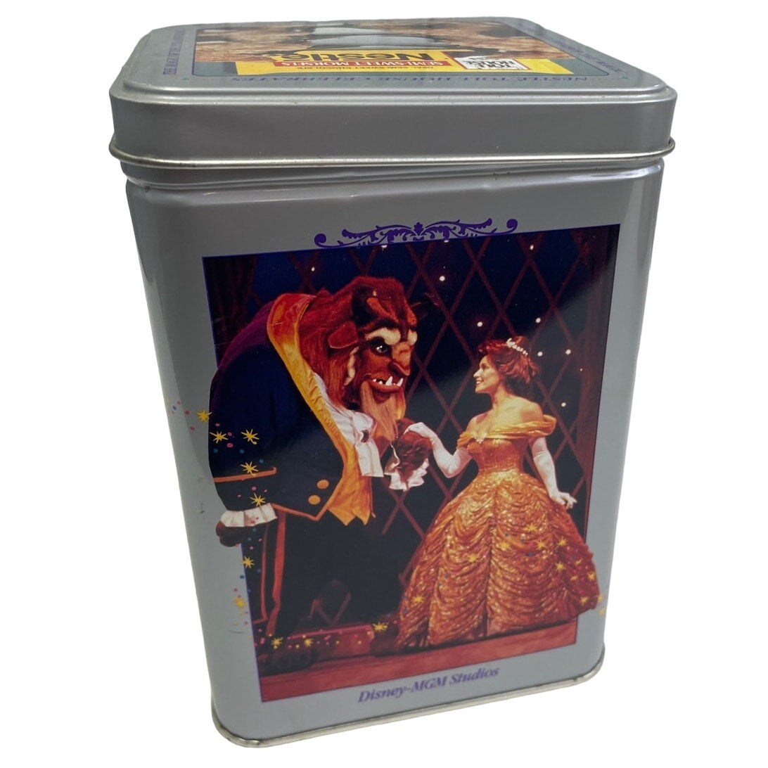 Vintage 1996 25th Anniversary Walt Disney World Nestle Choc Chip Epcot Metal Tin