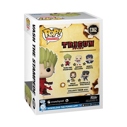 Funko POP! Animation: Trigun - Vash the Stampede