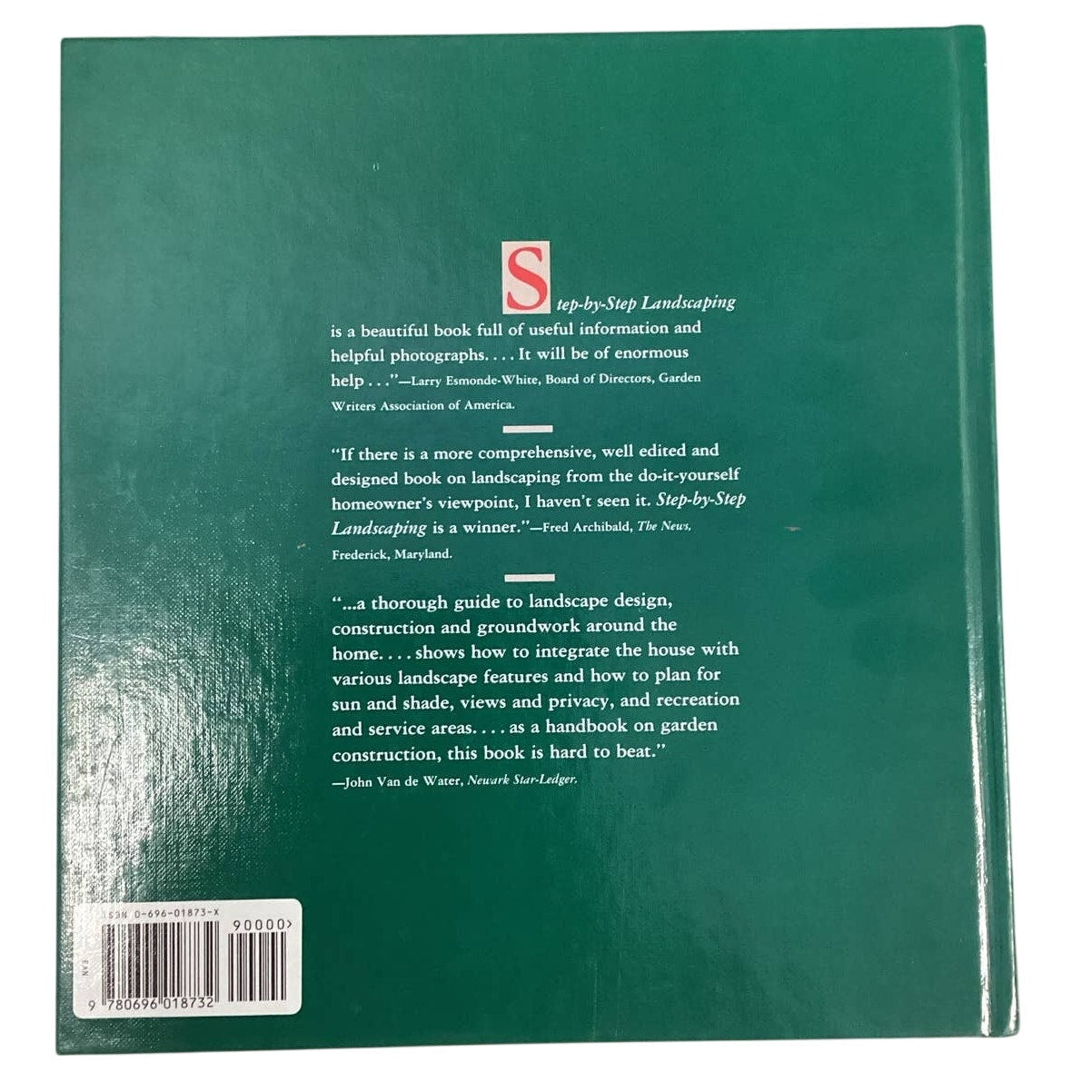 Vintage 1991 Better Homes & Gardens Step by Step Landscaping Hardback Book