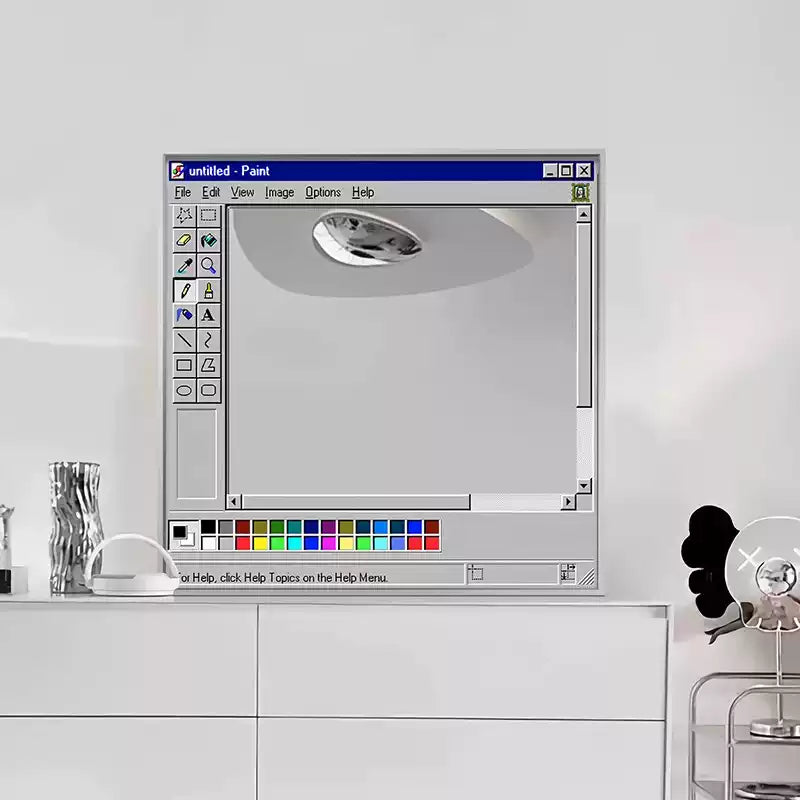 Retro Pixel Style Mirror-3