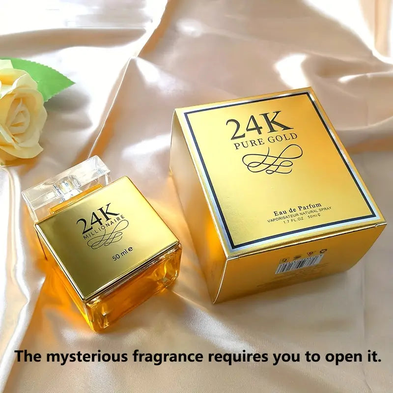 NNETM Eternal Bloom 24K Gold Eau De Parfum for Women - 50ml-3
