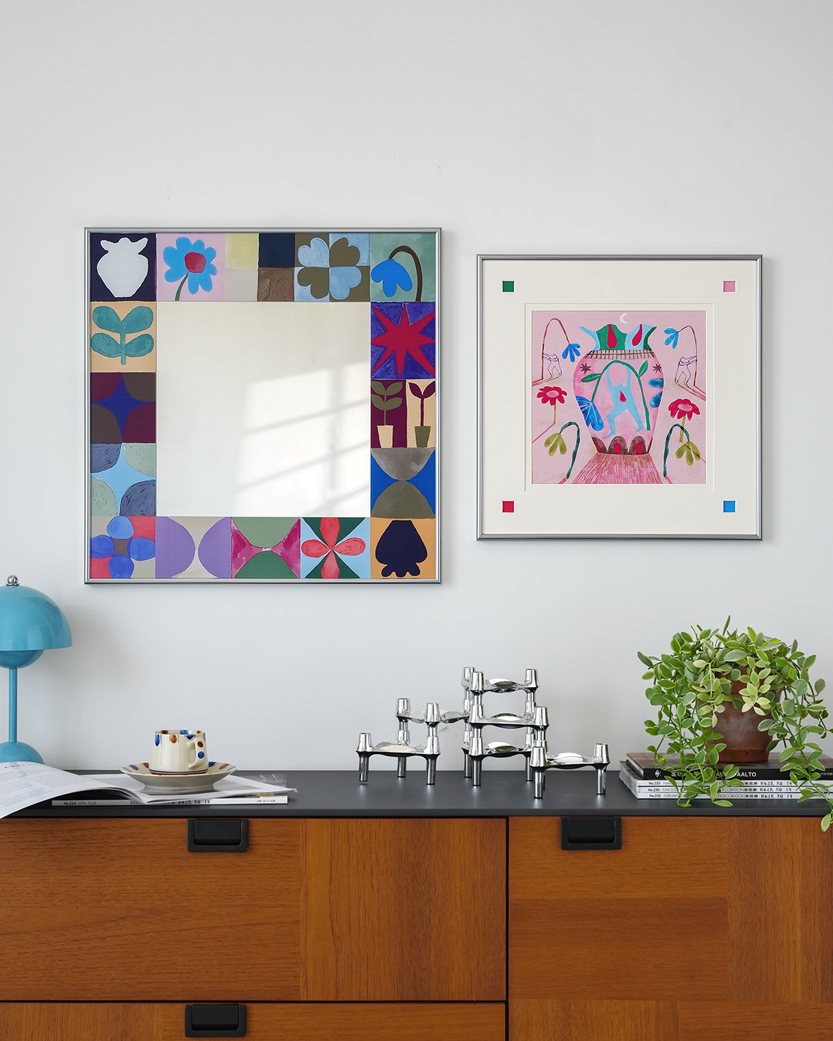 Bauhaus Style Art Mirror-1