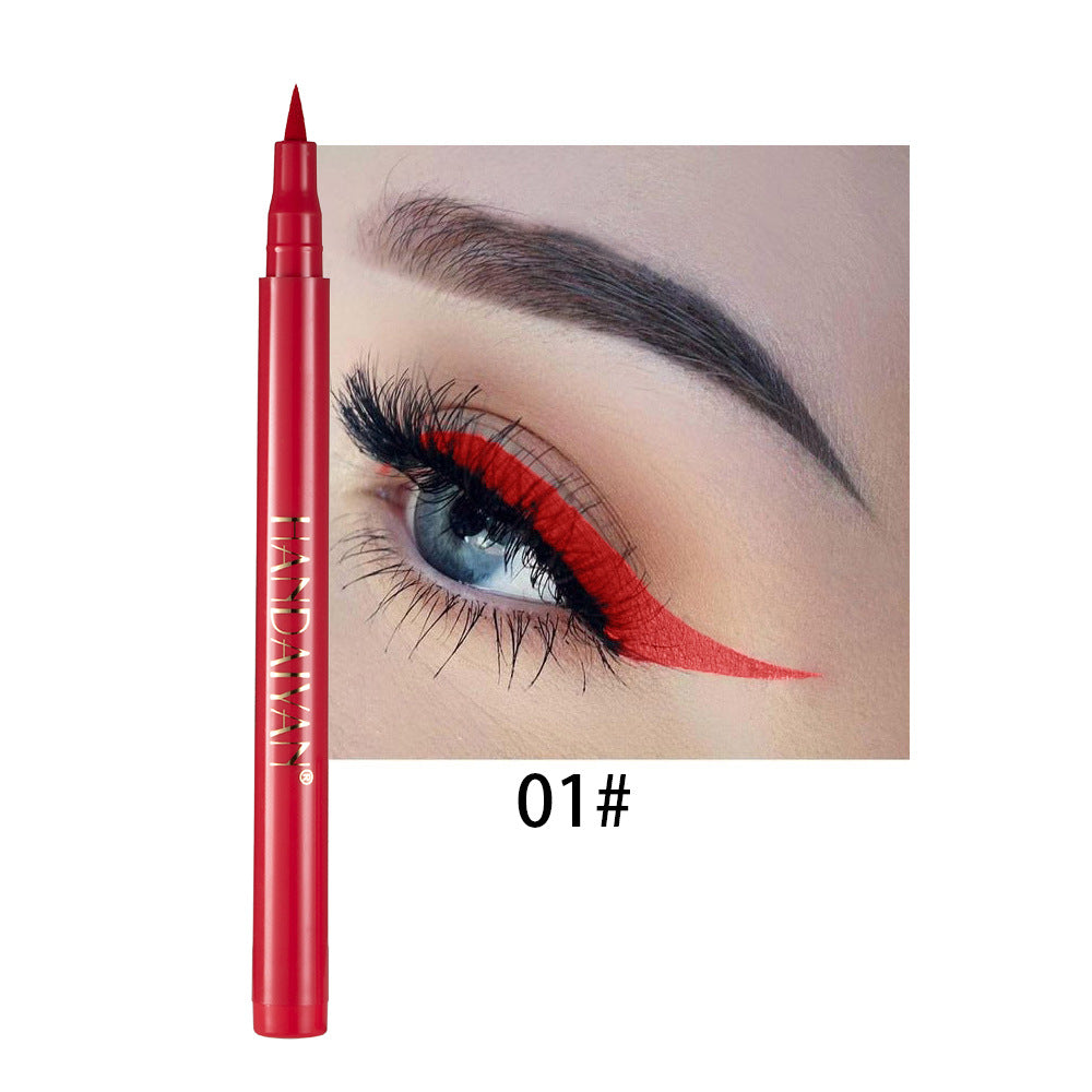 DIY Color Painting Is Not Easy To Smudge Matte Eyeliner