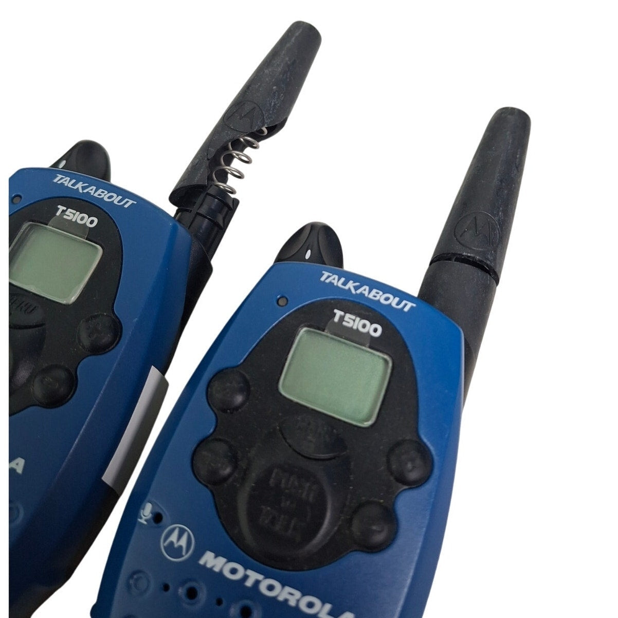 6 Motorola Talkabout T5100/5200 Walkie Talkies Two-Way Radios w Belt Clips