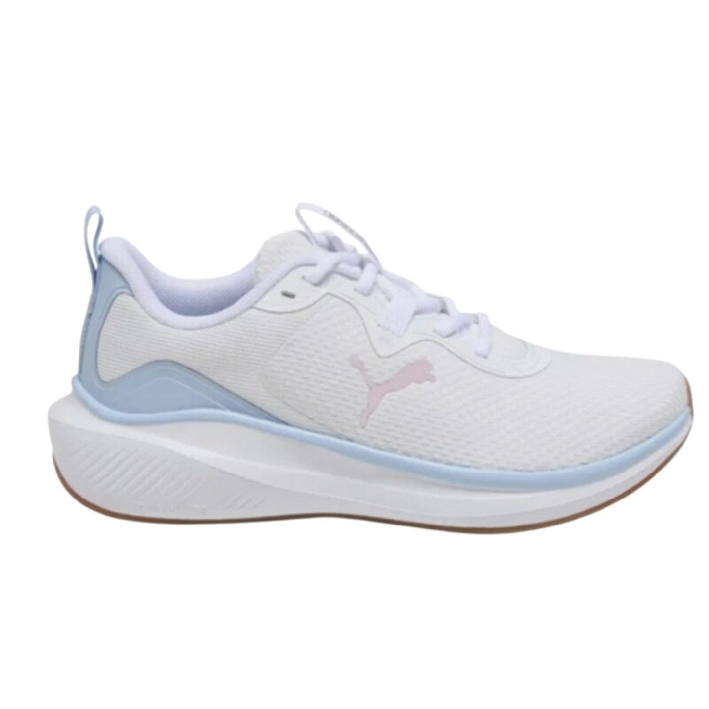 New In Box Puma Womens 10 White Blue Lace Up Skyrocket Sneaker Athletic Shoes