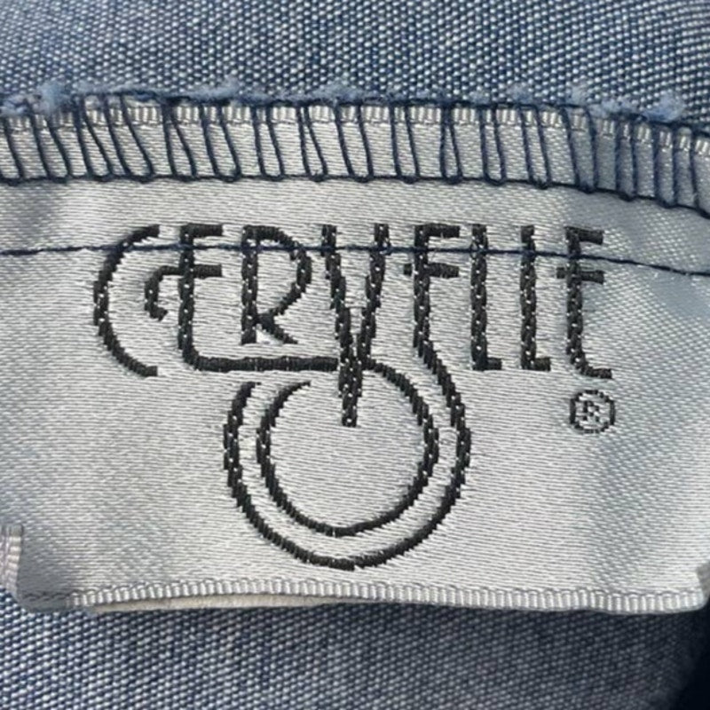 Cervelle Womens 3X Cotton Blend Elastic Waist Pull On Cropped Denim Pants Jeans