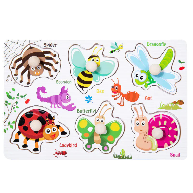 Wooden 3D Animal Puzzle