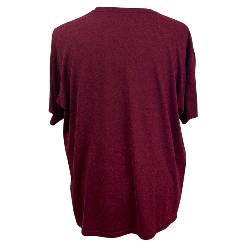 Marvel Mens 2XL Deadpool Logo PolyCotton Short Sleeve Crew Neck Tee Shirt