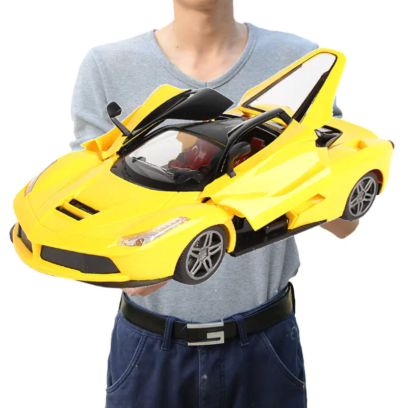 Large Remote-Control Car with 3 Opening Doors