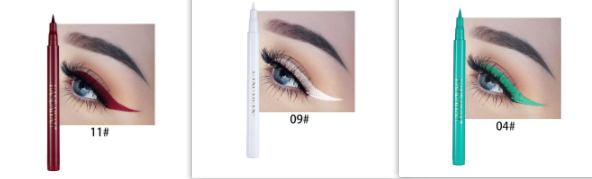 DIY Color Painting Is Not Easy To Smudge Matte Eyeliner