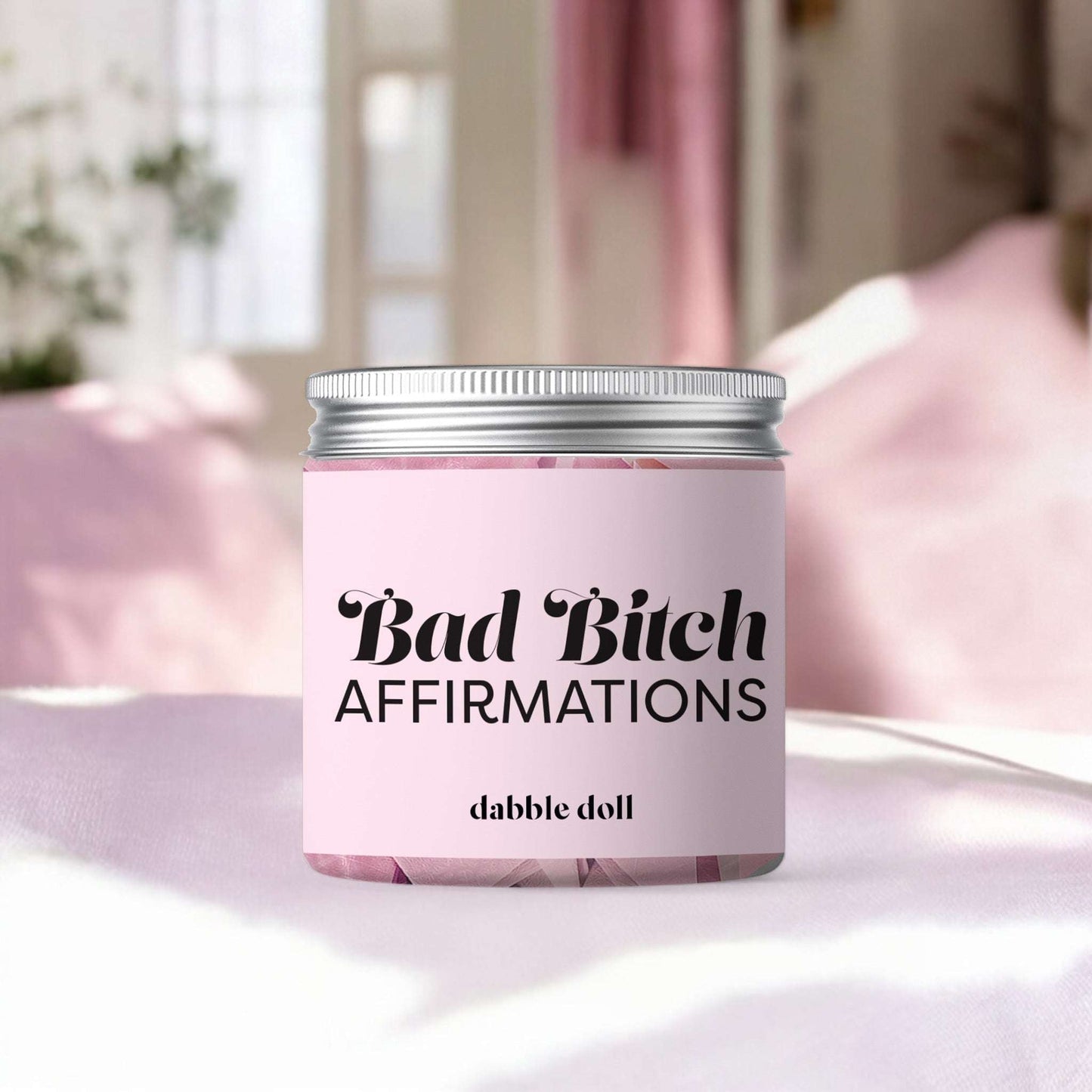 Badass B*tch Affirmation Jar