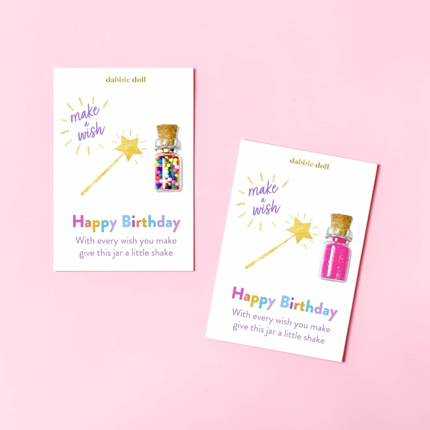 Birthday Gift with Magical Wishes Jar