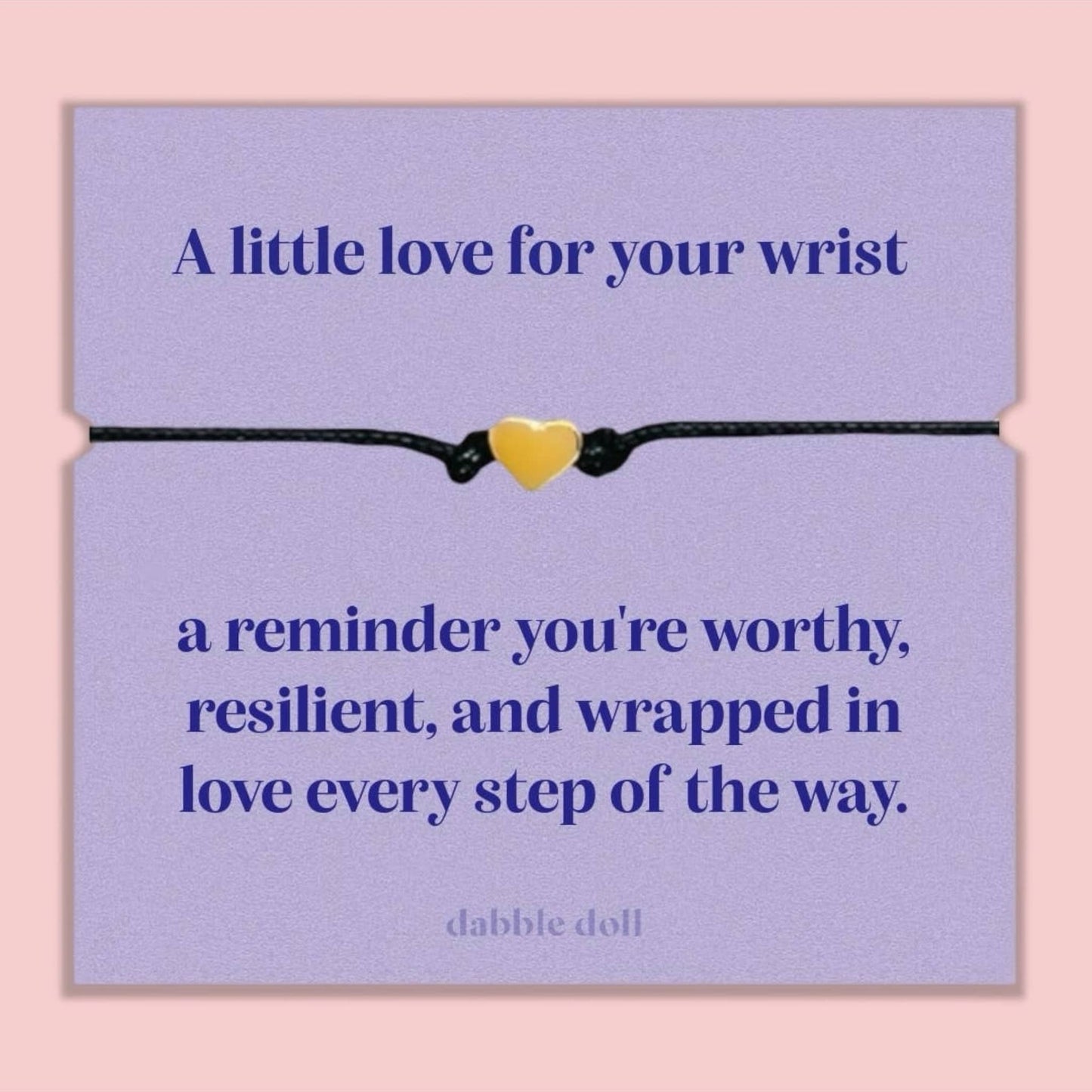 Bracelet Chrome Heart for Self-Love