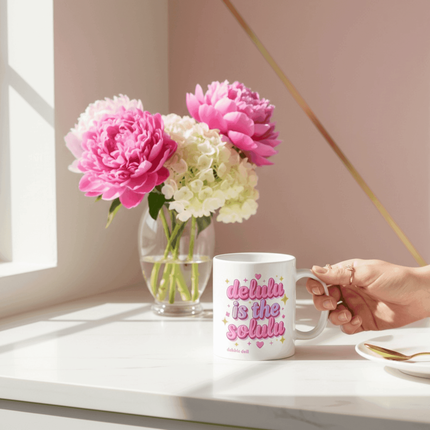 Delulu Is The Solulu, Ceramic Mug Gift