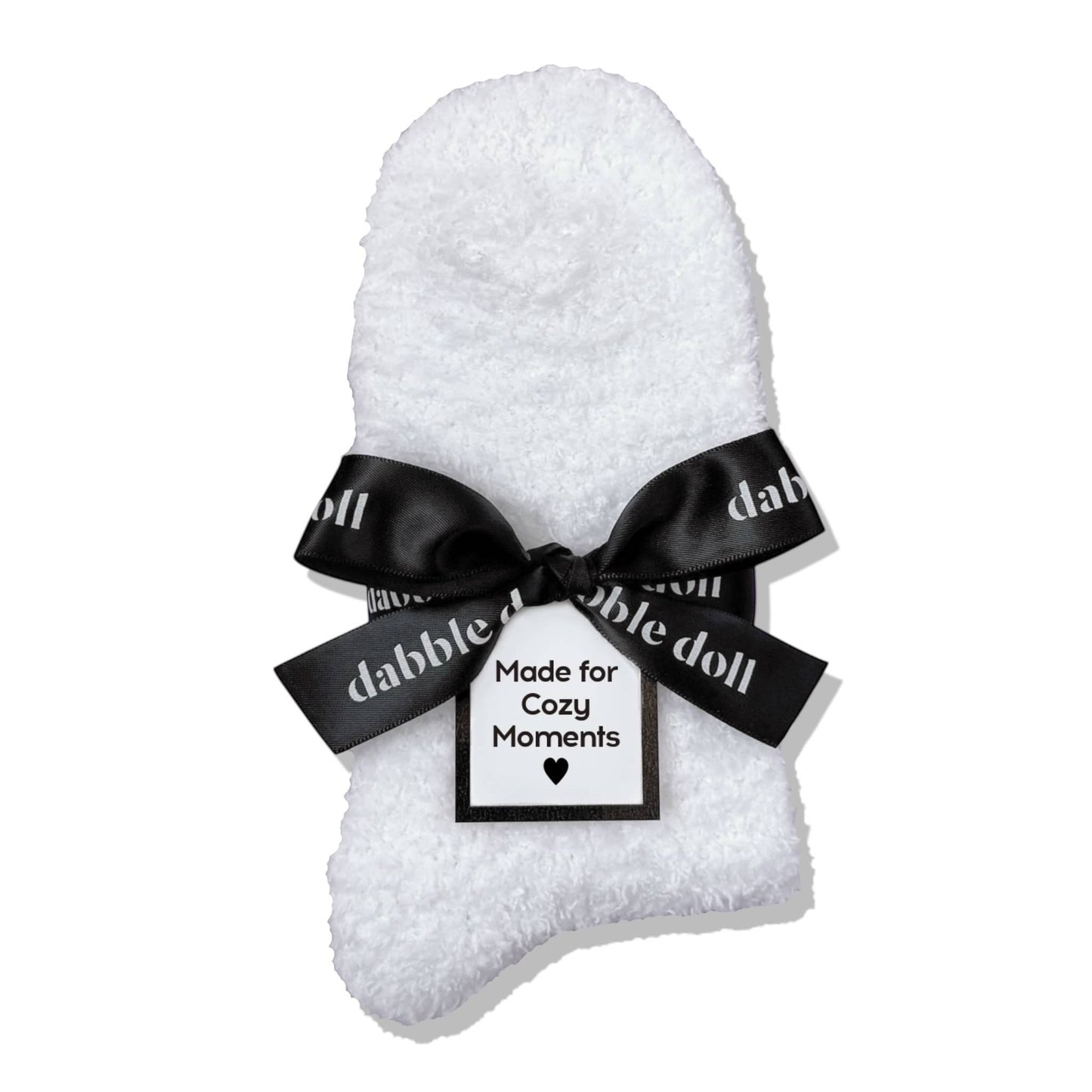 Cozy Socks with Ribbon for Self-Love Comfort