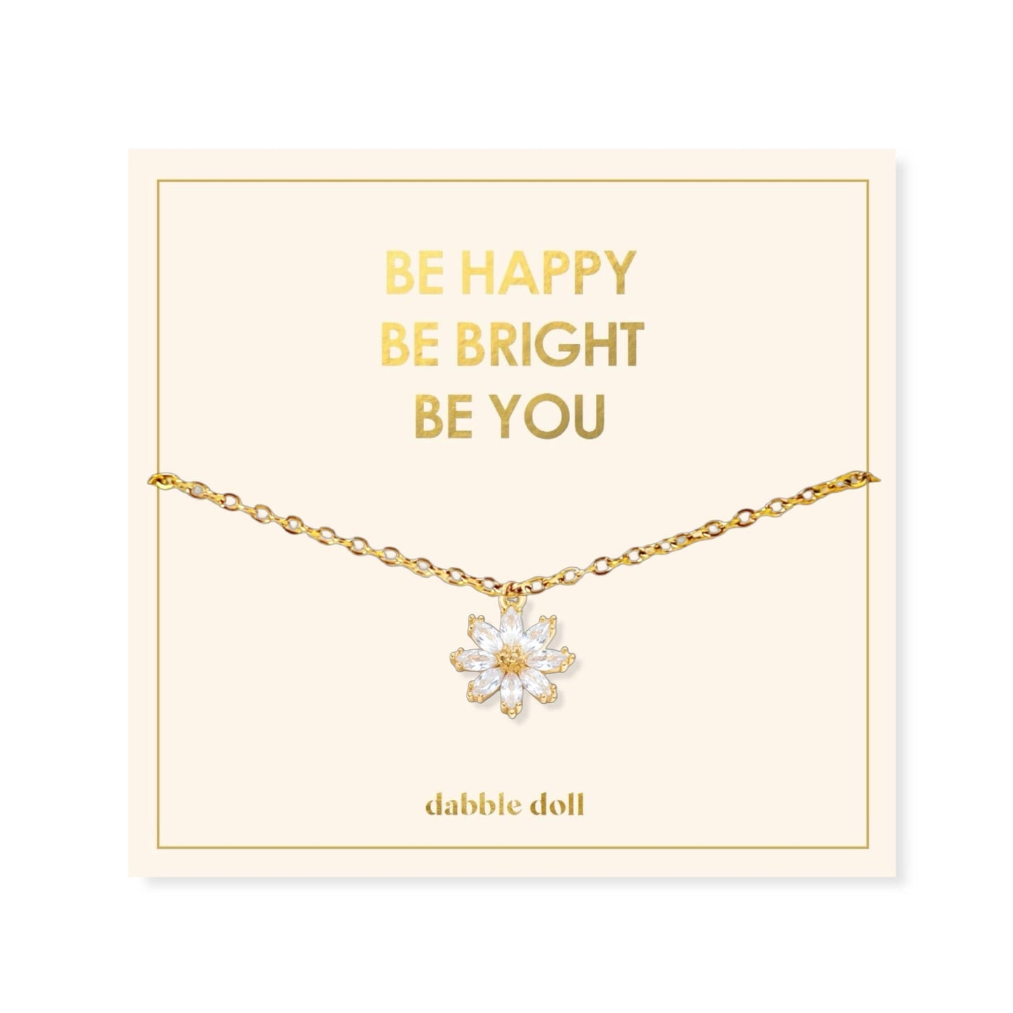 Flower Necklace for Joy with Gift Box