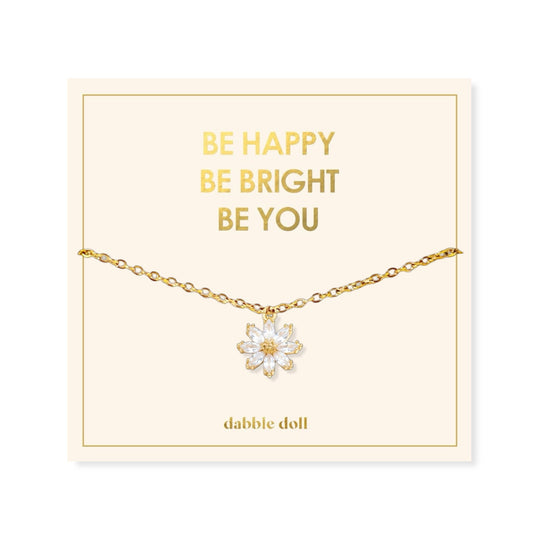 Flower Necklace for Joy with Gift Box