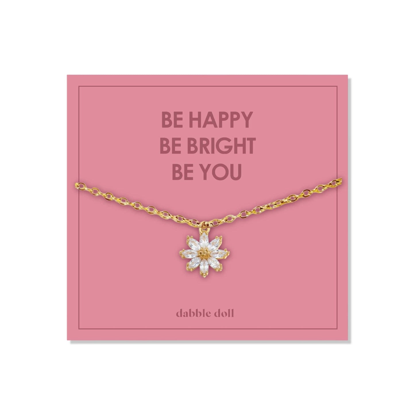 Flower Necklace for Joy with Gift Box