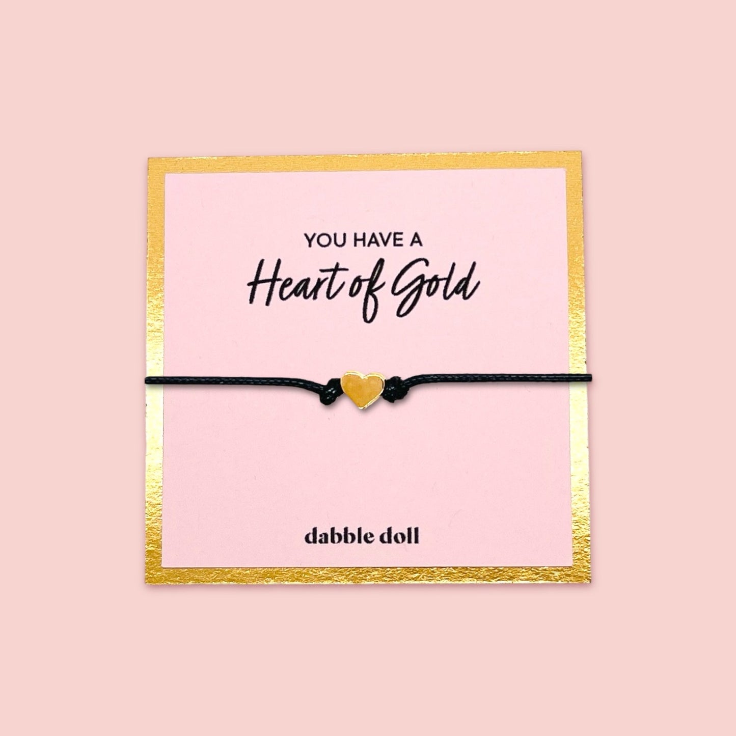 Gold Heart Bracelet
