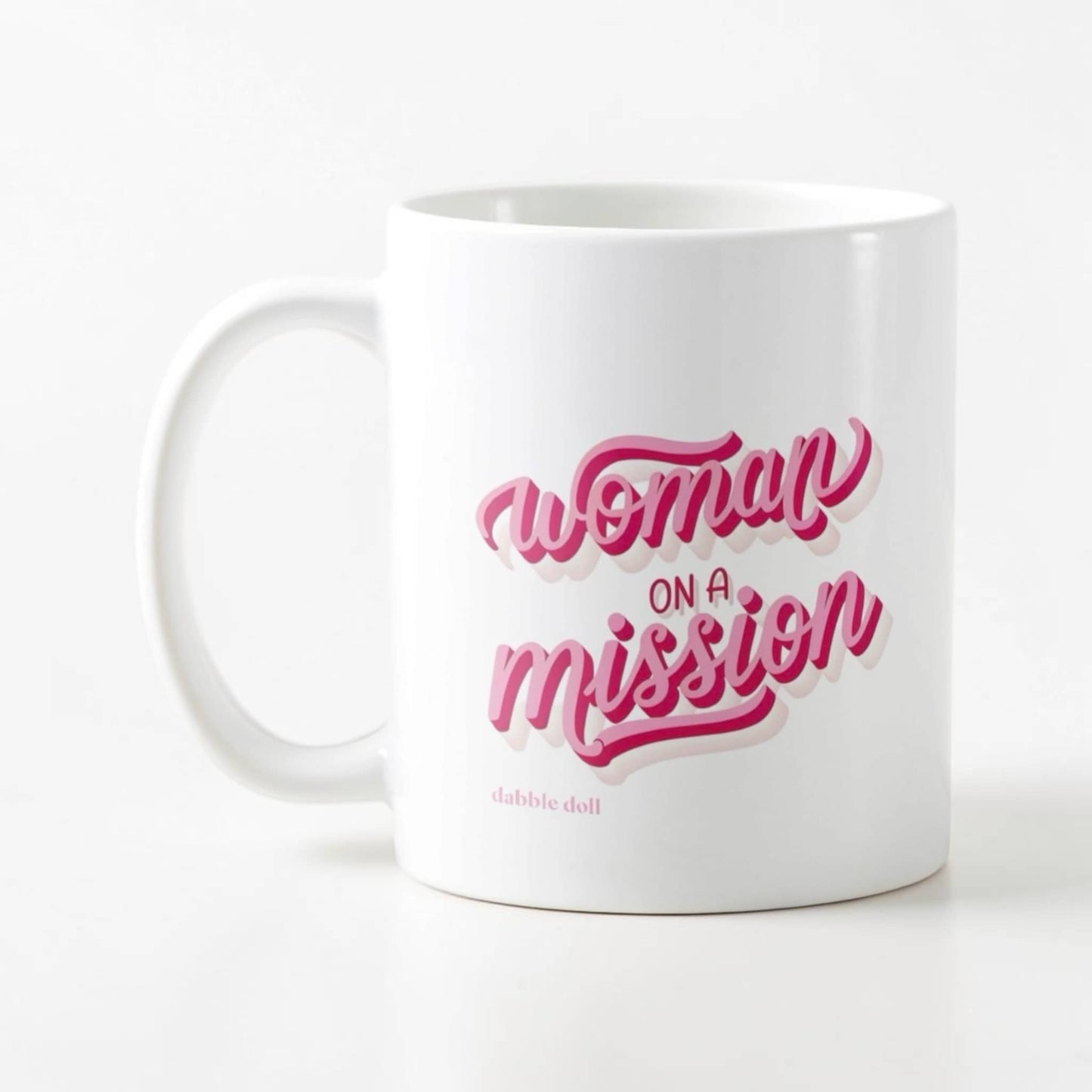 Woman on a Mission, Cute Novelty Mug