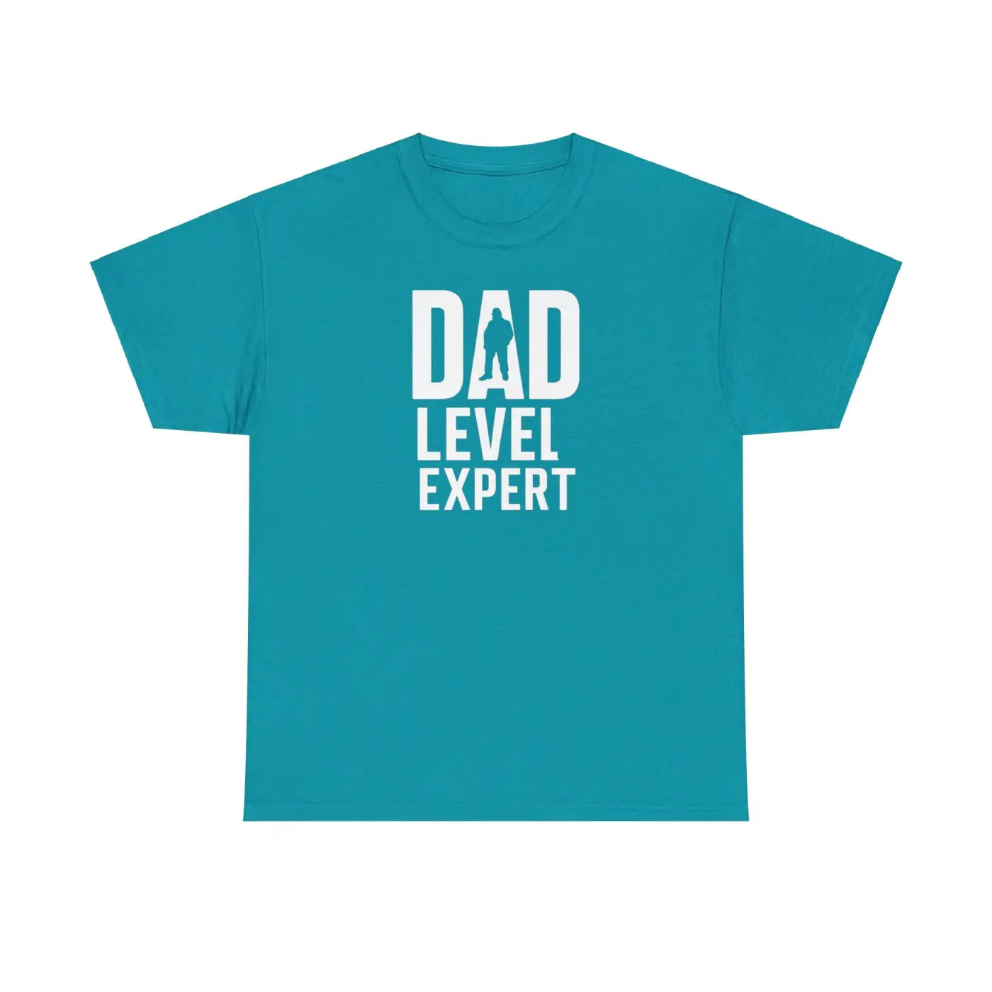 Dad Level Expert Heavy Cotton Tee - Father's Day - Dipaliz