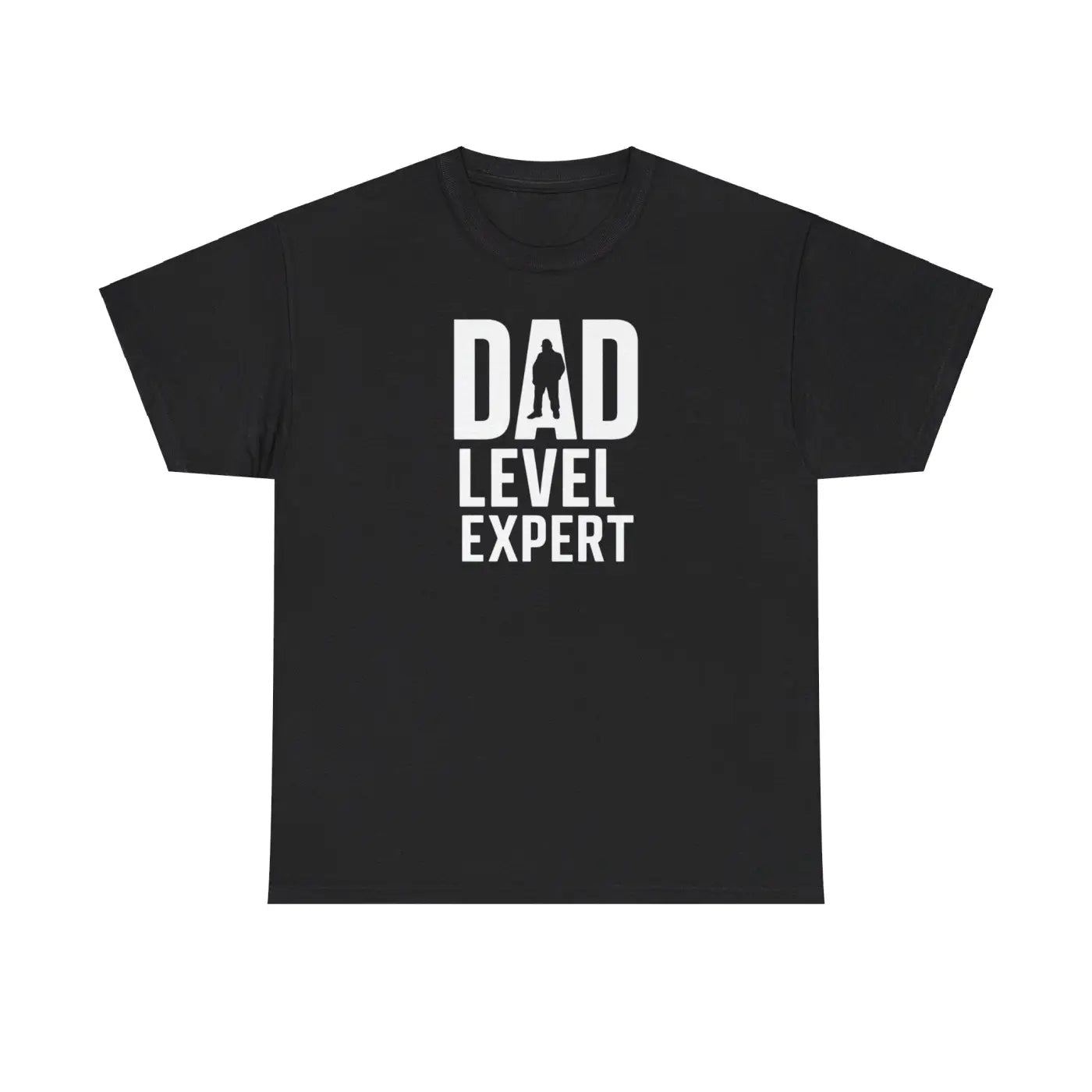 Dad Level Expert Heavy Cotton Tee - Father's Day - Dipaliz