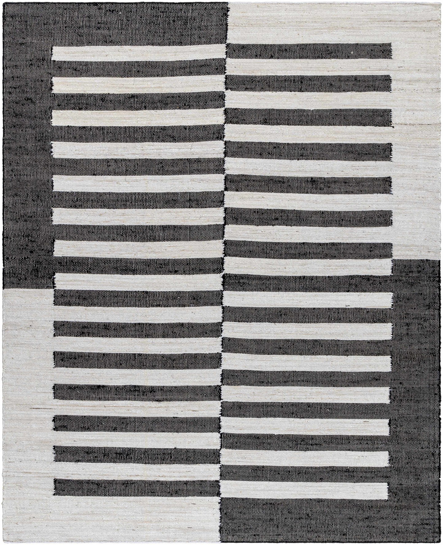 Soren Black&White Jute Area Rug-0