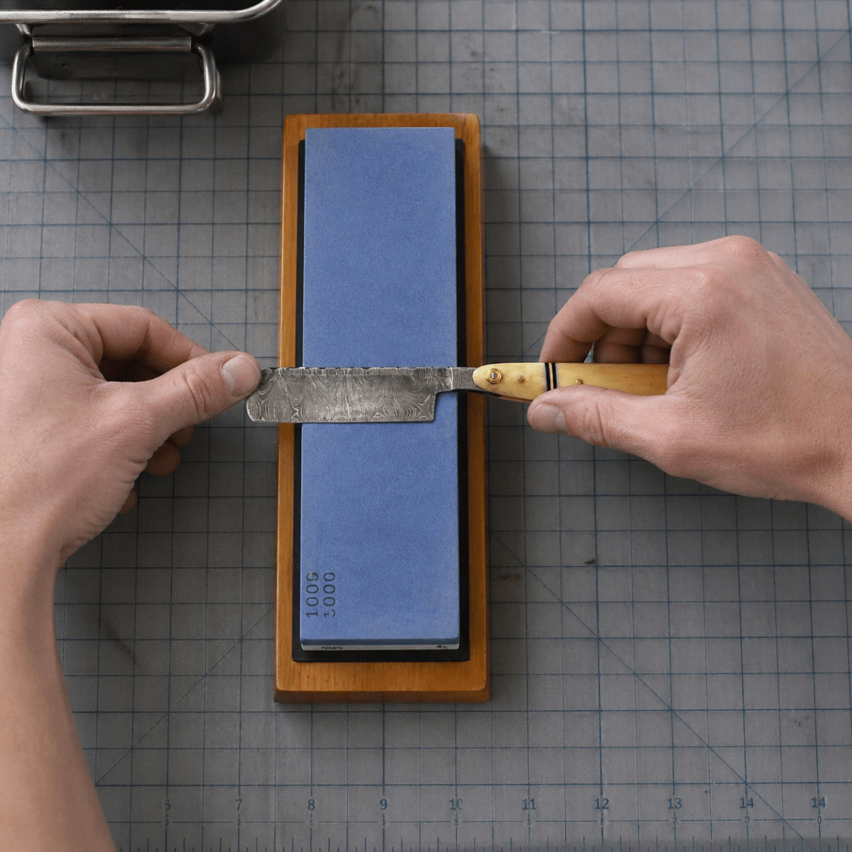 Damascus Steel Straight Razor