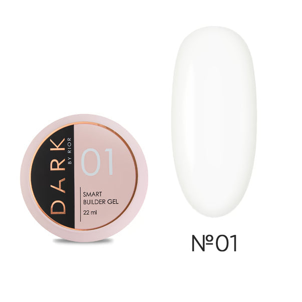 DARK - Smart Builder Gel #01 (Clear), 15ml, 22ml and 30ml