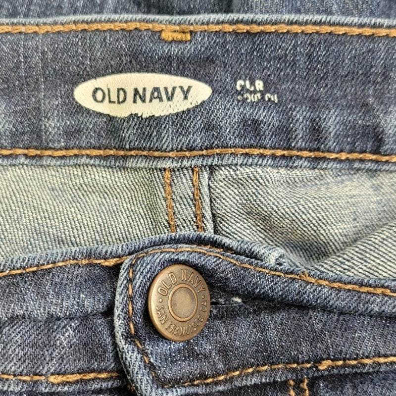 Old Navy Womens Size 18 Curvy Boot Cut Denim Blue Jeans w Pockets