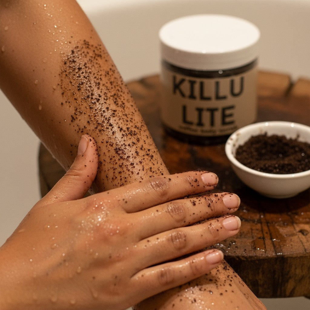 Killulite Coffee Exfoliate Body Scrub-1
